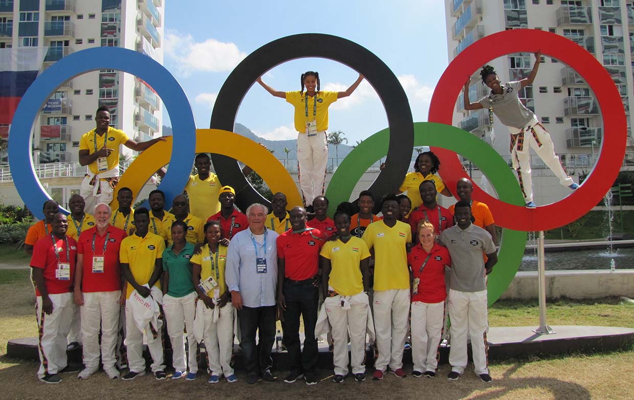 Ghana olympisch comitee in Rio