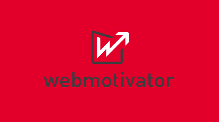 Logo van Webmotivator ontwerp Vuurwerk SEO en SEA marketing