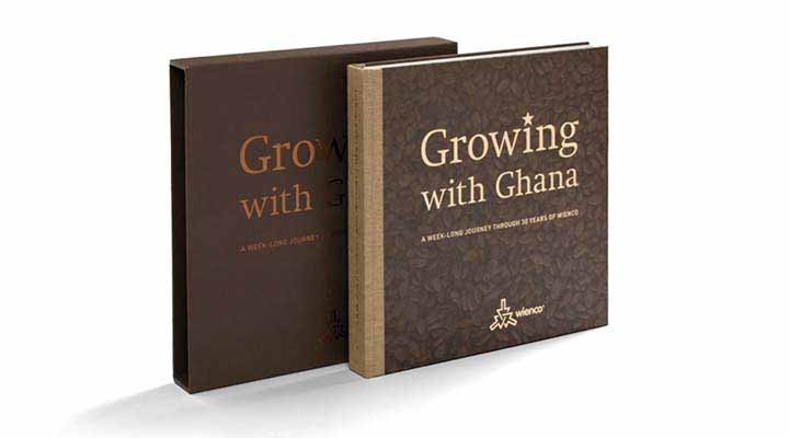 storytelling book growing with ghana Wienco